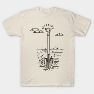 Frightened Rabbit Shovel T-Shirt